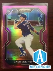 2021 Panini Prizm Zach McKinstry RC Purple Prizm #92